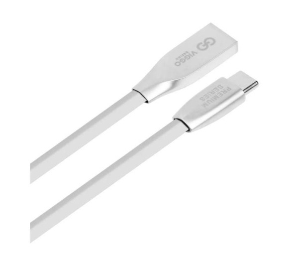 VIGGO DESIGN USB - USB-C 3m Biały - 1462262 - zdjęcie